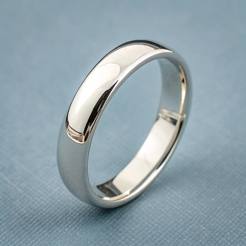 Anillo de diseño minimalista